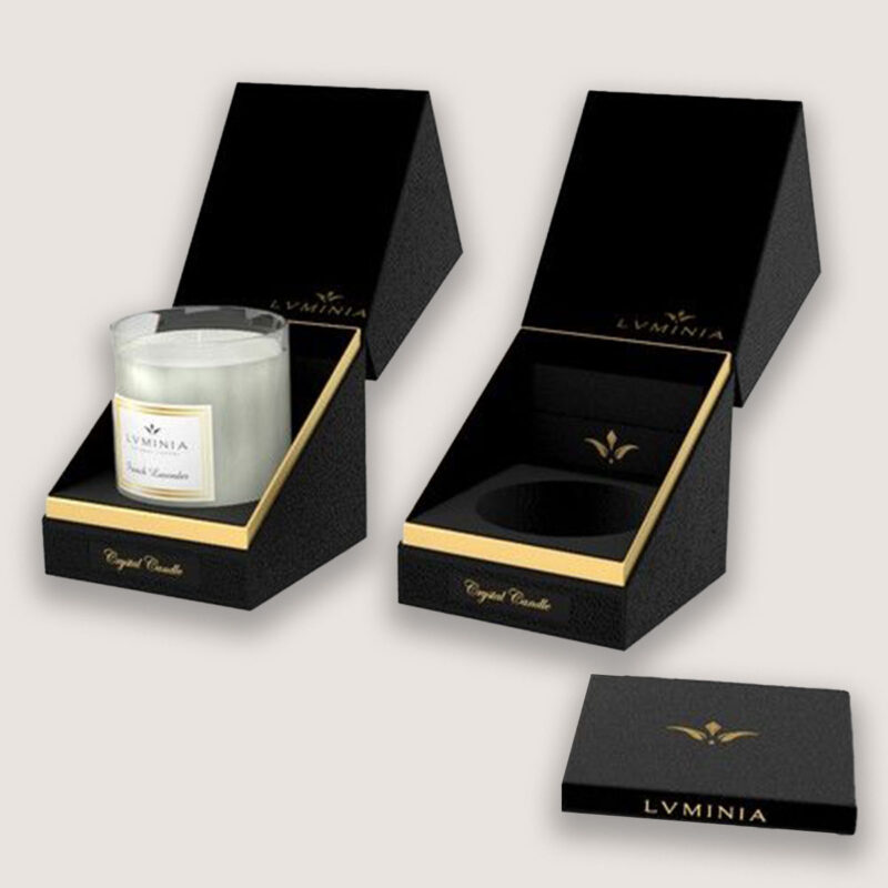 custom rigid candle boxes