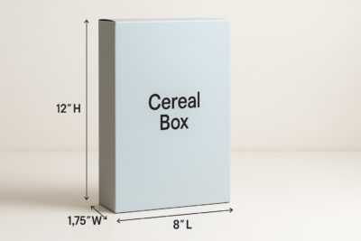 Cereal Box Dimensions