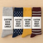 Custom Sock Wrap Labels