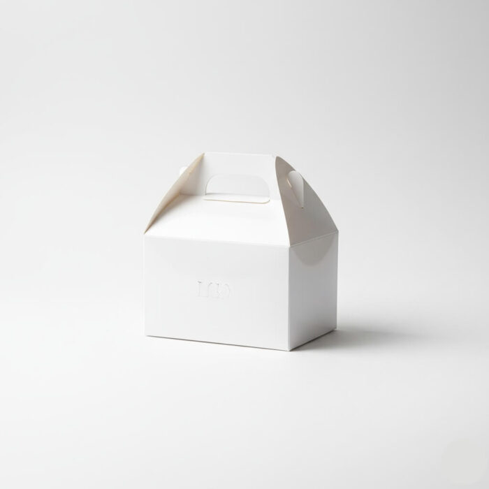 Custom White Gable Boxes