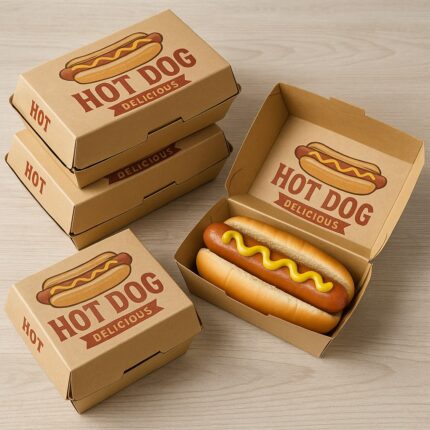 Custom Hot Dog Boxes, Hot Dog Packaging