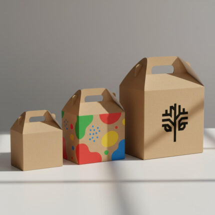 custom cardboard gable boxes