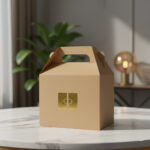 custom kraft gable boxes