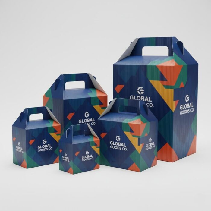 Custom Corrugated Gable Boxes 1 1