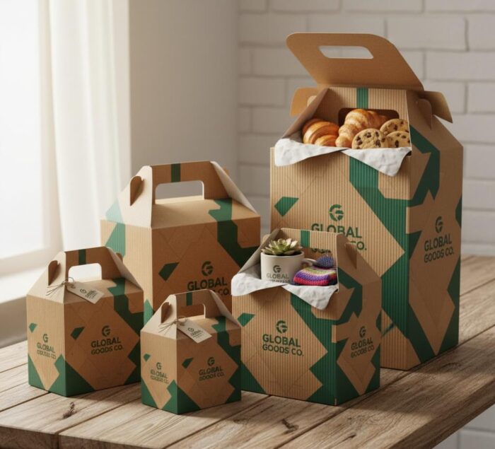 Custom Corrugated Gable Boxes 2 1