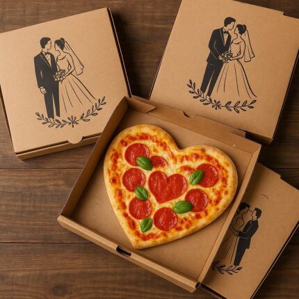 Custom Pizza Boxes Wedding
