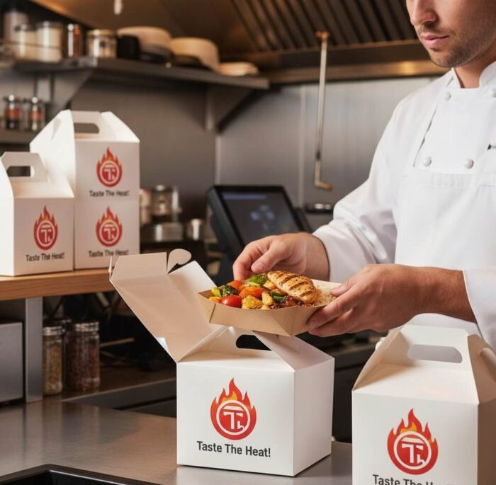 Custom gable takeout boxes 2 1