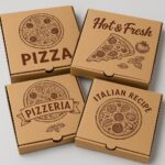 Pizza packaging box