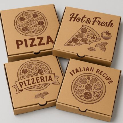 Pizza packaging box