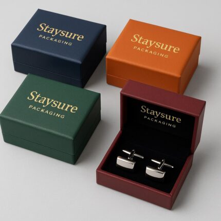 custom cufflink boxes