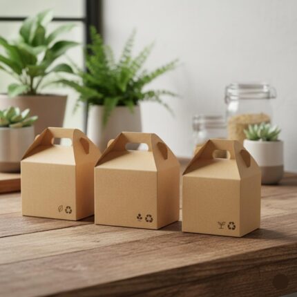 custom eco friendly gable boxes