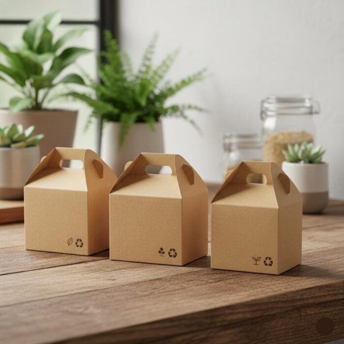 custom eco friendly gable boxes