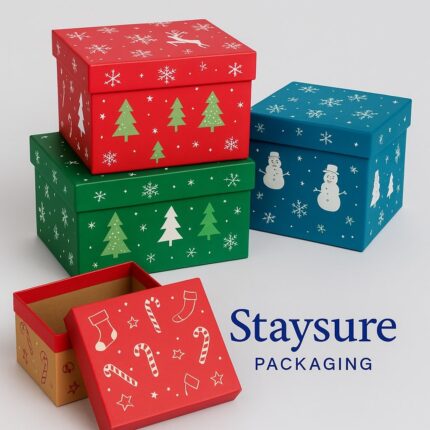 christmas boxes with lids