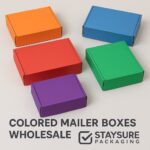 colored mailer boxes wholesale