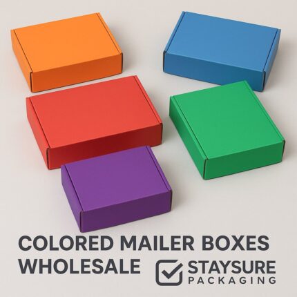 colored mailer boxes wholesale
