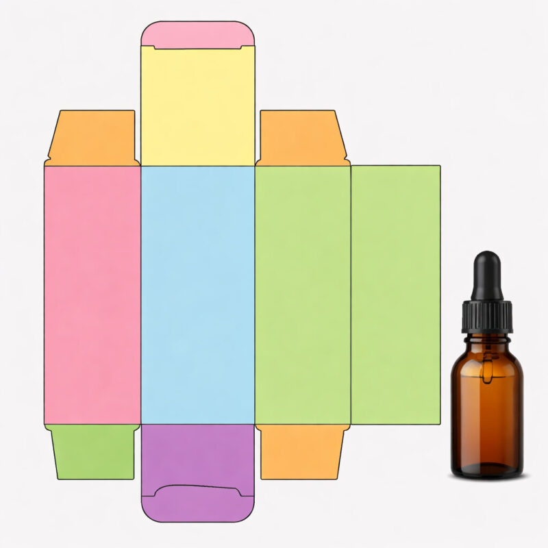 30ml dropper bottle box dimensions