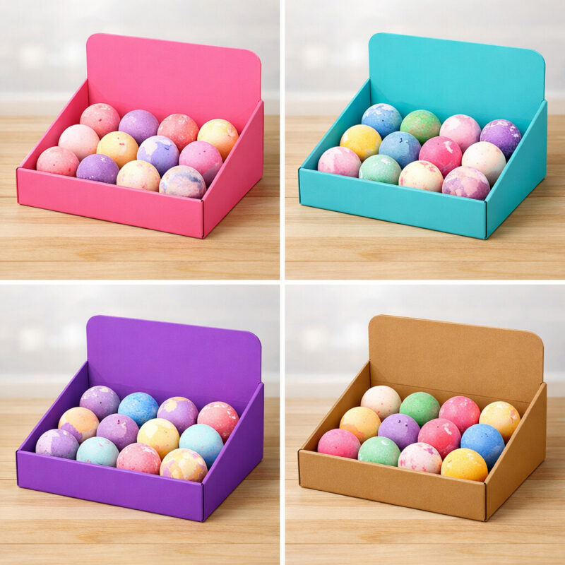 Bath Bomb Display Boxes