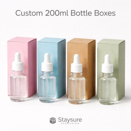 Custom 200ml Bottle Boxes wholesale