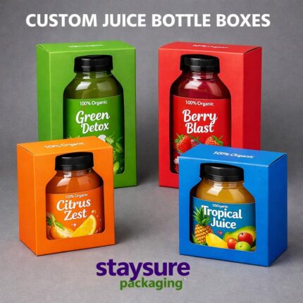 Custom Juice Bottle Boxes