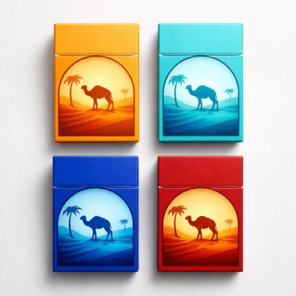 Camel Cigarette Boxes