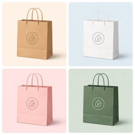 Paper Bags Printed With Logo