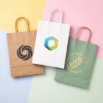 paper bags printed with logo