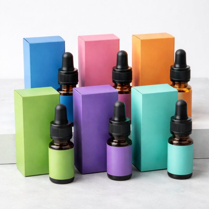 Custom 10ml Bottle Boxes