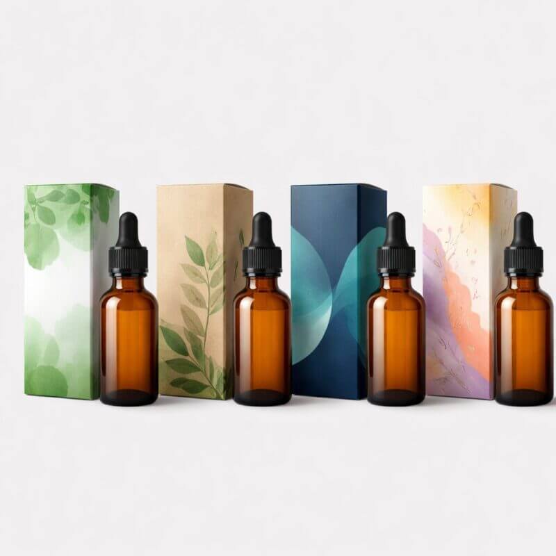 Custom 4oz Bottle Boxes