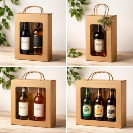 Custom Bottle Window Boxes