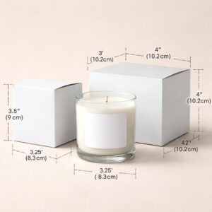 candle boxes dimensions