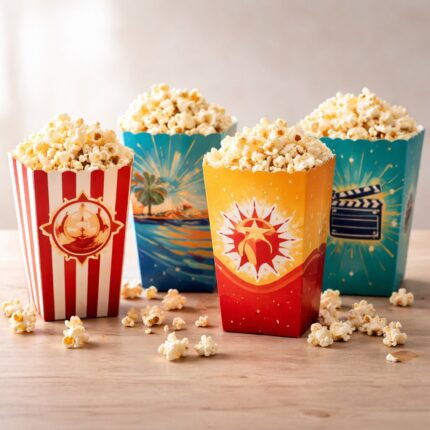 Boxes for Branded Popcorn