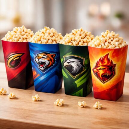 Branded Popcorn Boxes