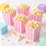 Pink Popcorn Boxes