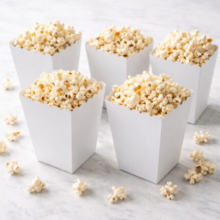 boxes for white popcorn