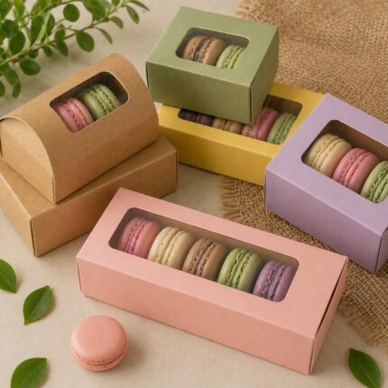 eco friendly macaron boxes