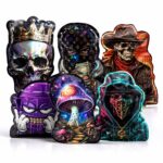 Custom die cut mylar bags