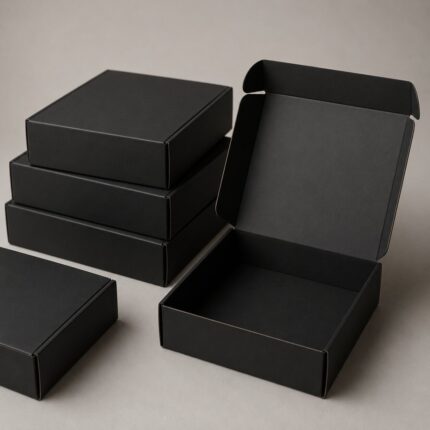 Matte Black Mailer Boxes wholesale