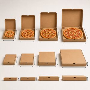 Pizza Box Sizes and Dimensions