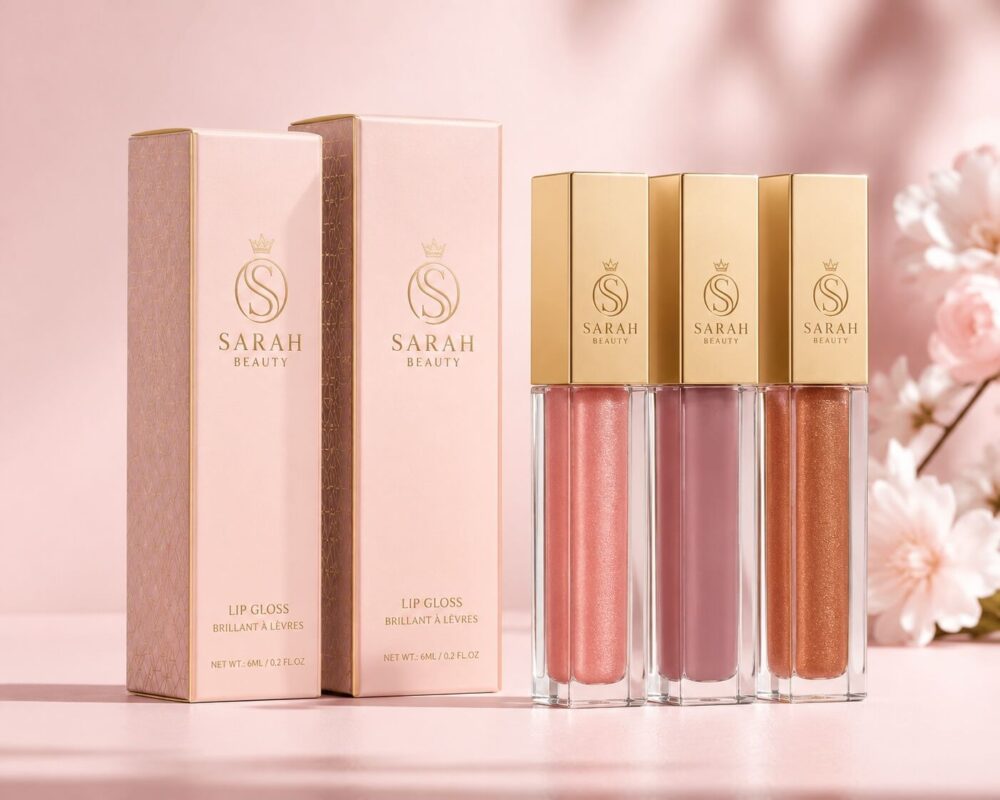 custom lip gloss containers