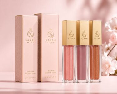 custom lip gloss containers