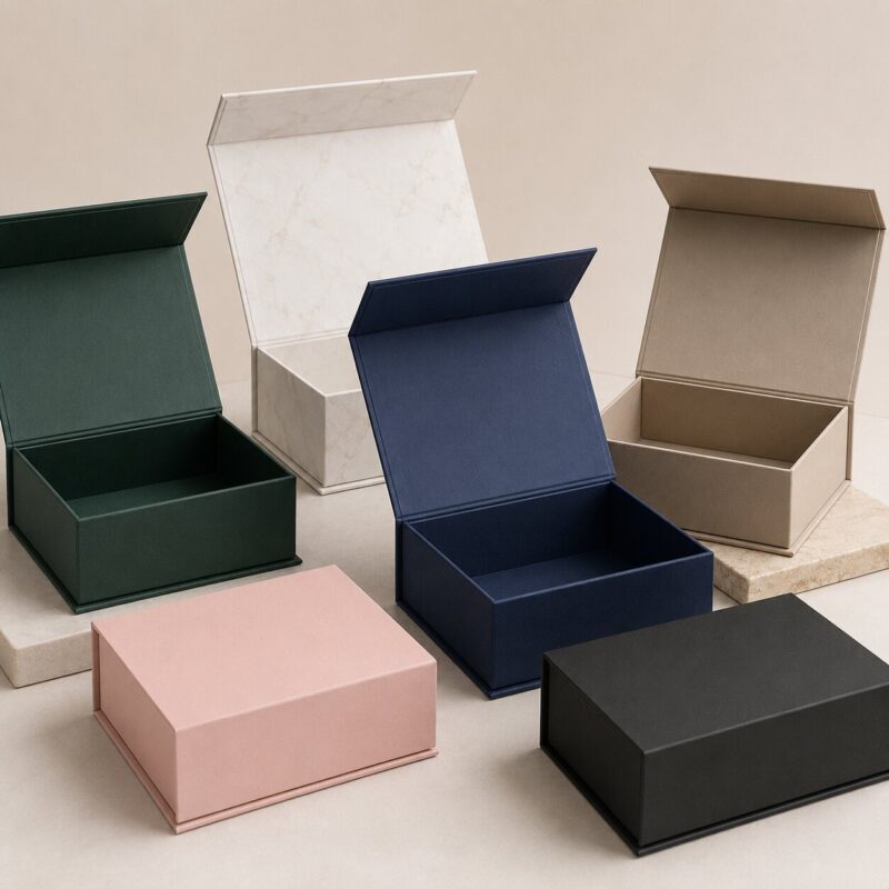 Custom Magnetic Closure Boxes