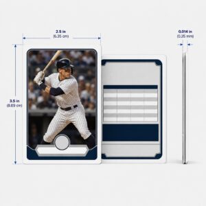 Baseball Card Dimensions