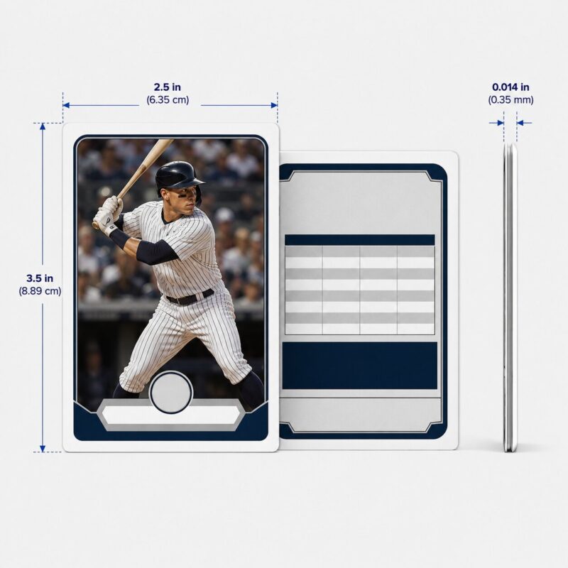 Baseball Card Dimensions