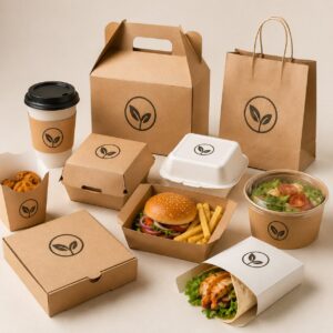 custom food packaging boxes with logo