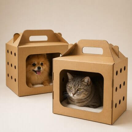 Cardboard Pet Carrier Boxes