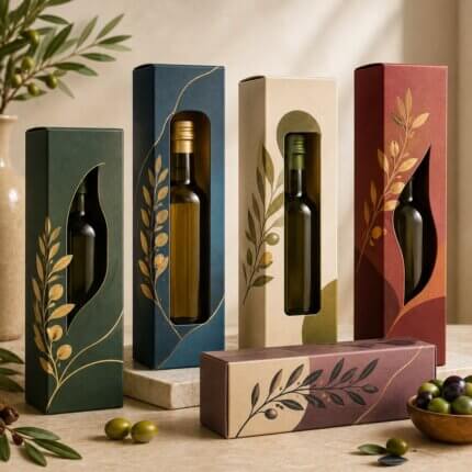 Custom olive oil boxes Wholesale