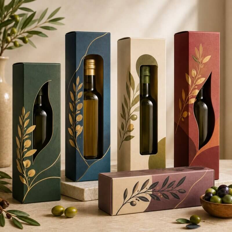 Custom olive oil boxes Wholesale