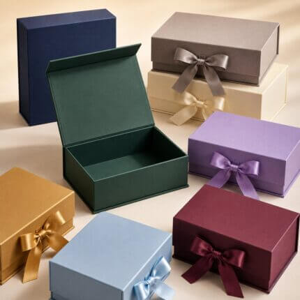 Custom rigid gift boxes wholesale