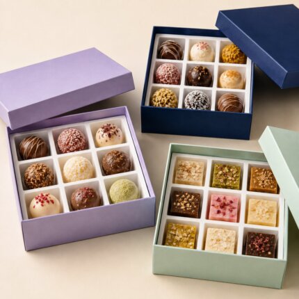 Custom sweet boxes with inserts