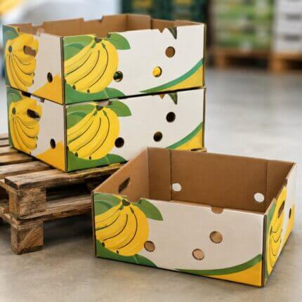 Empty Banana Boxes